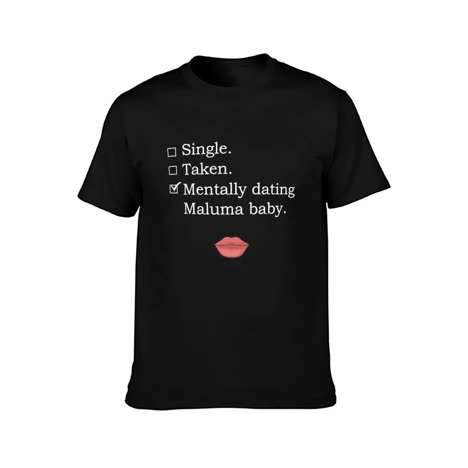 maluma funny T-Shirt, Summer Casual Cotton Tee, Oversized Streetwear Tops, Vintage Graphic Print, Loose Fit Short Sleeve