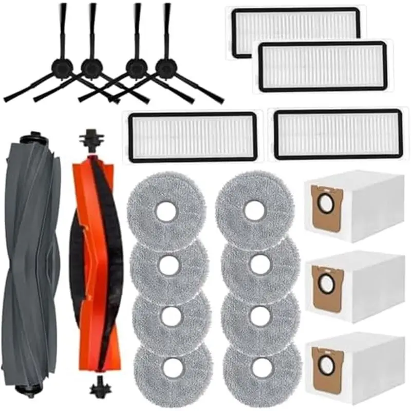 

Комплект аксессуаров A38T для Dreame, L20 Ultra, X20 Pro, X20 Pro Plus, для Xiaomi, запчасти для робота-пылесоса X20+