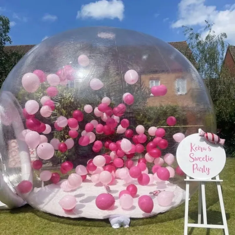 

Transparent Outdoor Inflatable Bubble Balloon Custom Blow Inflatable House Party Rental Inflatable Club Bubble