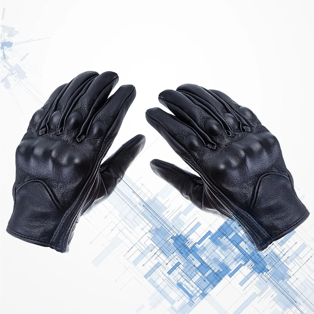 Winter Gloves Touch Screen Gloves Warm Thicken Riding Workout Gloves for Travel Outdoor - Size S (Black)