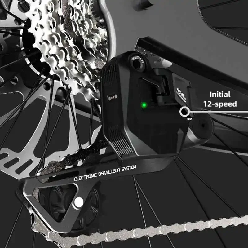 Wheeltop EDS YQ 1.0 OX 2.0 MTB ناقل الحركة الإلكتروني اللاسلكي MTB طقم Derailleur الإلكتروني اللاسلكي لشيمانو لـ sram #4