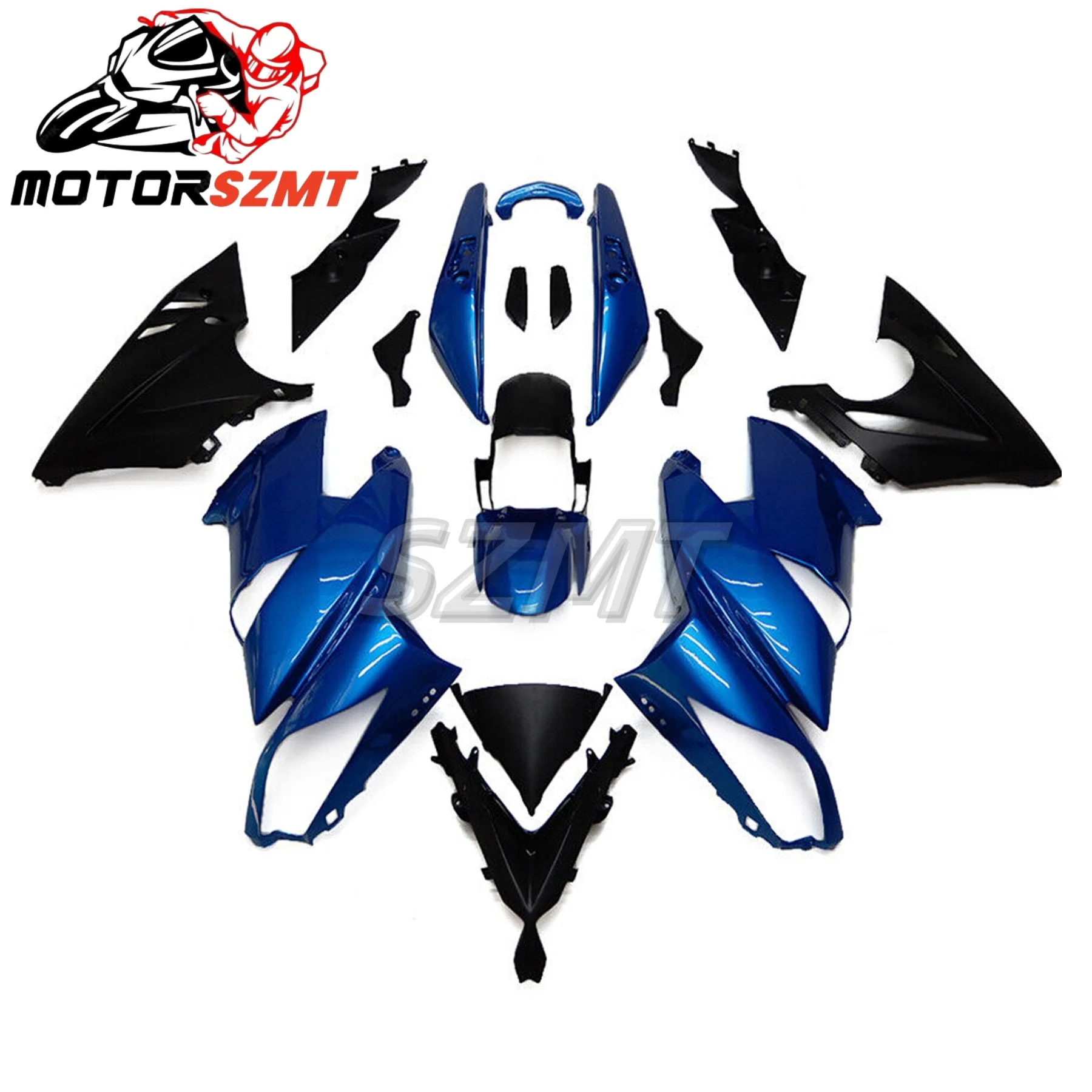 Fit KitMotorcycle fairing fits for ZX650 ER6F 09 10 11 for Ninja 650 2009 2010 2011 Fairing Black Green White motorcycle housing