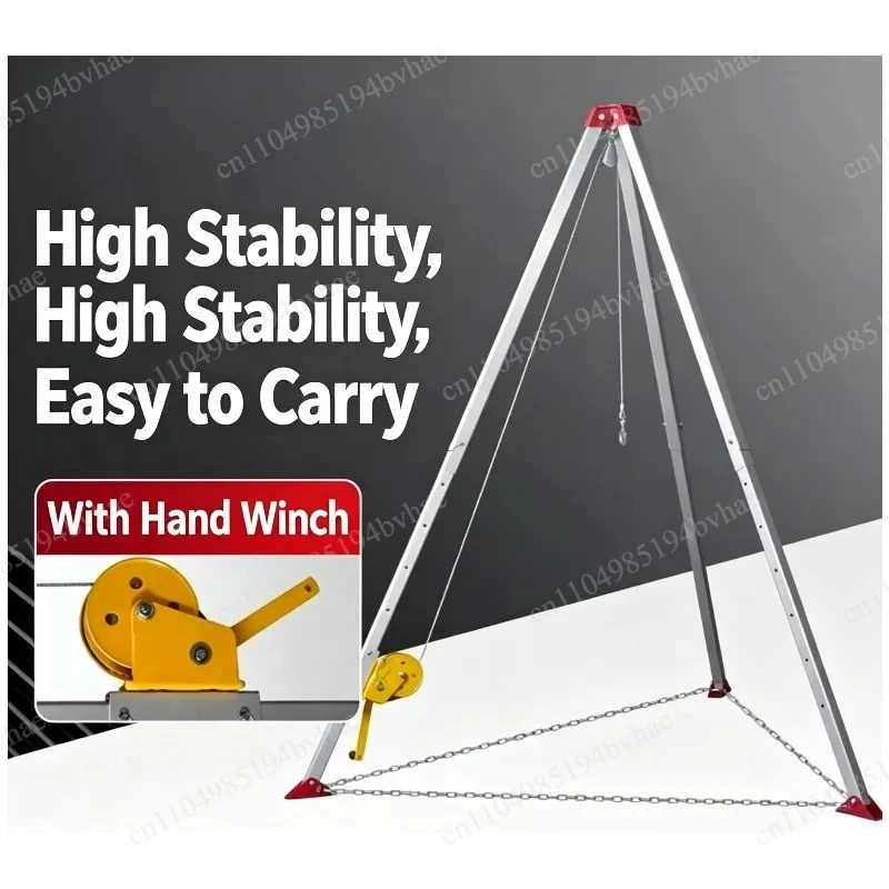 Aluminum telescopic tripod portable limited space support frame