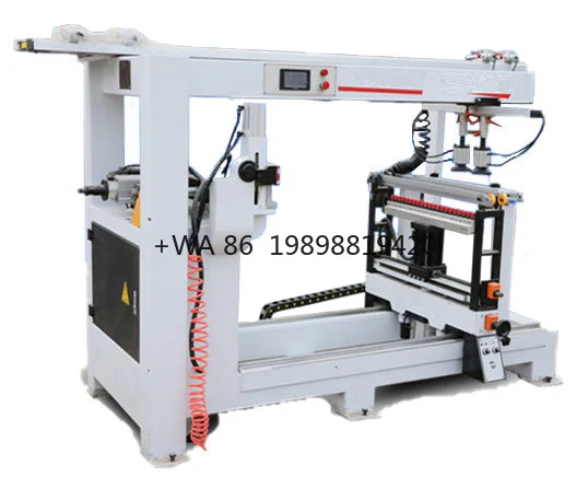 Woodworking Wood 2 Double Line Multi Head Spindle Drilling Boring Driller Machine for Sale CE