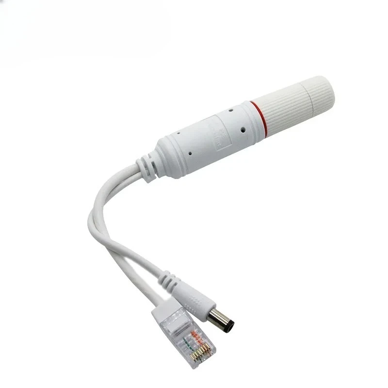 

2PCS Outdoor Waterproof Splitter 48V to 12V Standard POE Switch Splitter Weatherproof
