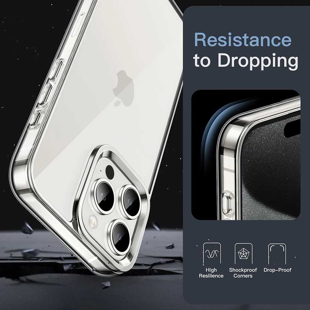 Shockproof Thin Clear Case for Huawei P60 P50 P40 Lite P30 P20 Pro Silicone TPU Case Transparent image 5