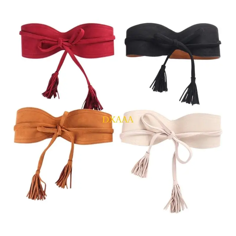 

DXAA Adjustable Wide Belt For Yukata Robe Traditional Japanese Women Waist Decoration