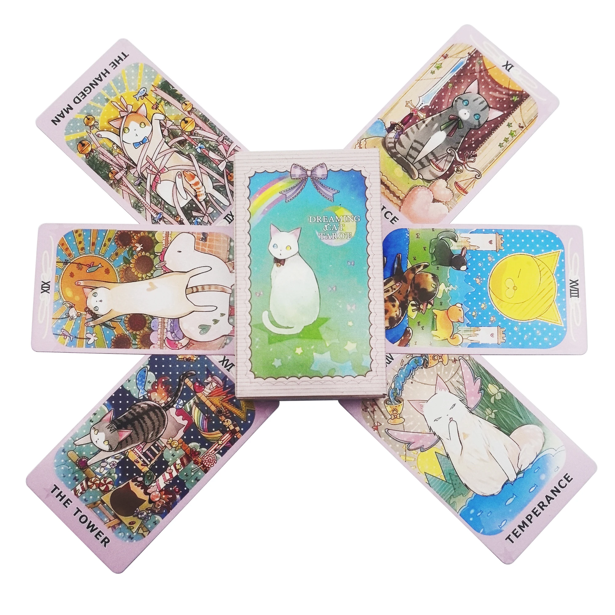 

Карточная игра Dreaming Cat Таро Dreaming Cat Карточная игра Таро Настольная игра в подарок