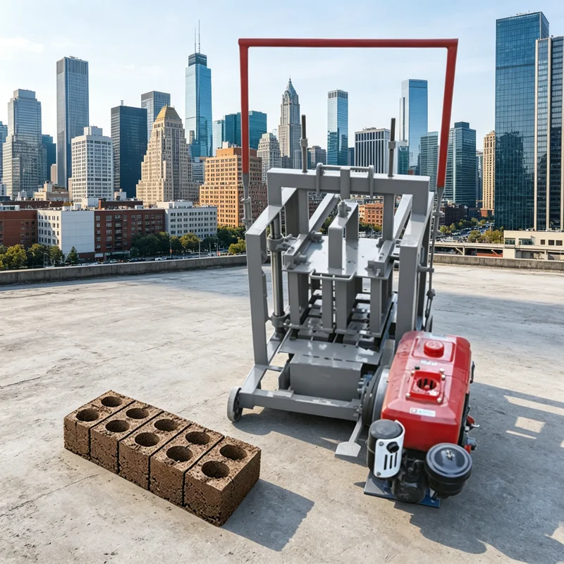 

Customized Commercial Brick Making Machinery Automatic Clay Interlock Concrete Block Equipment Reliable Quality