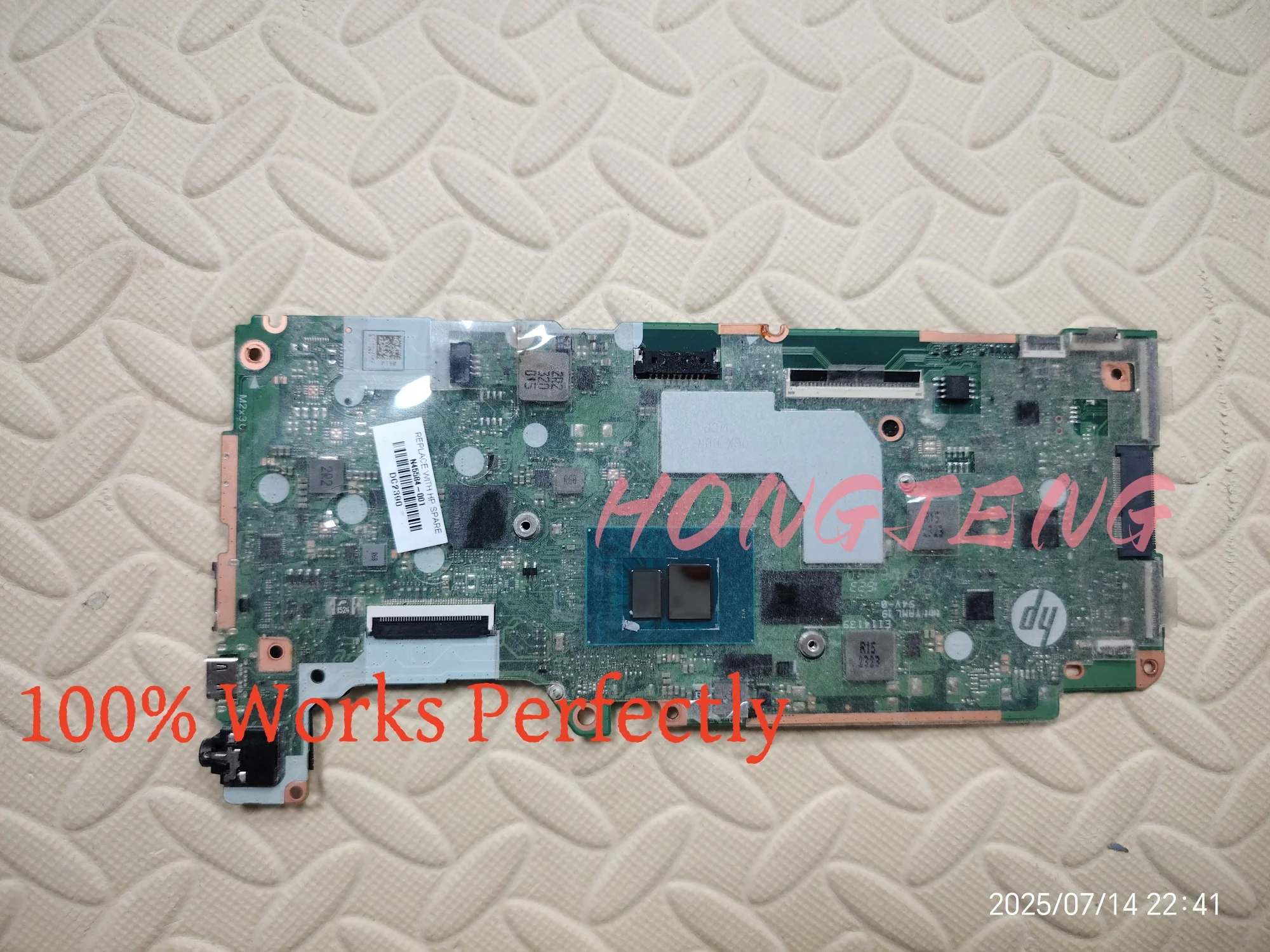 For HP CHROMEBOOK 15A-NB 15AT-NB INTEL N200 8GB RAM 64GB EMMC MOTHERBOARD N45584-001 DA00GXMB6G0 100% Works Perfectly
