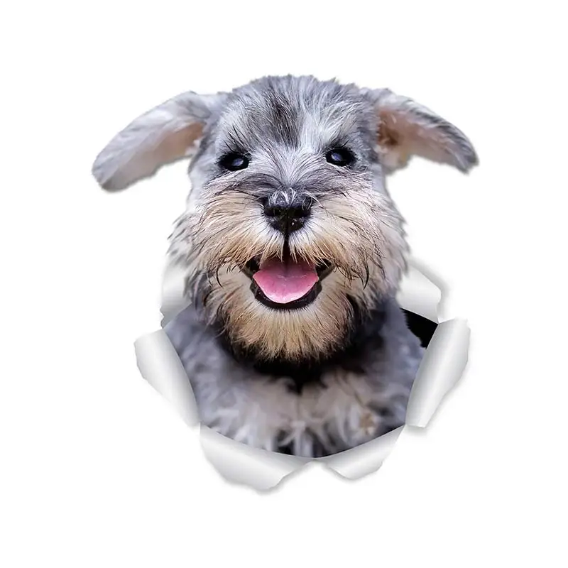 M463 Wurst Hund Rottweiler Hund Yorkshire Terrier Hund PVC Haushalt Dekoration Wand Aufkleber Toilette Aufkleber – Detail 15