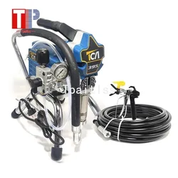 Tpaitlss 110v 2000w 2L/min 395 Hvlp Power Electric Airless Spray Machine for Decorate and Spraying