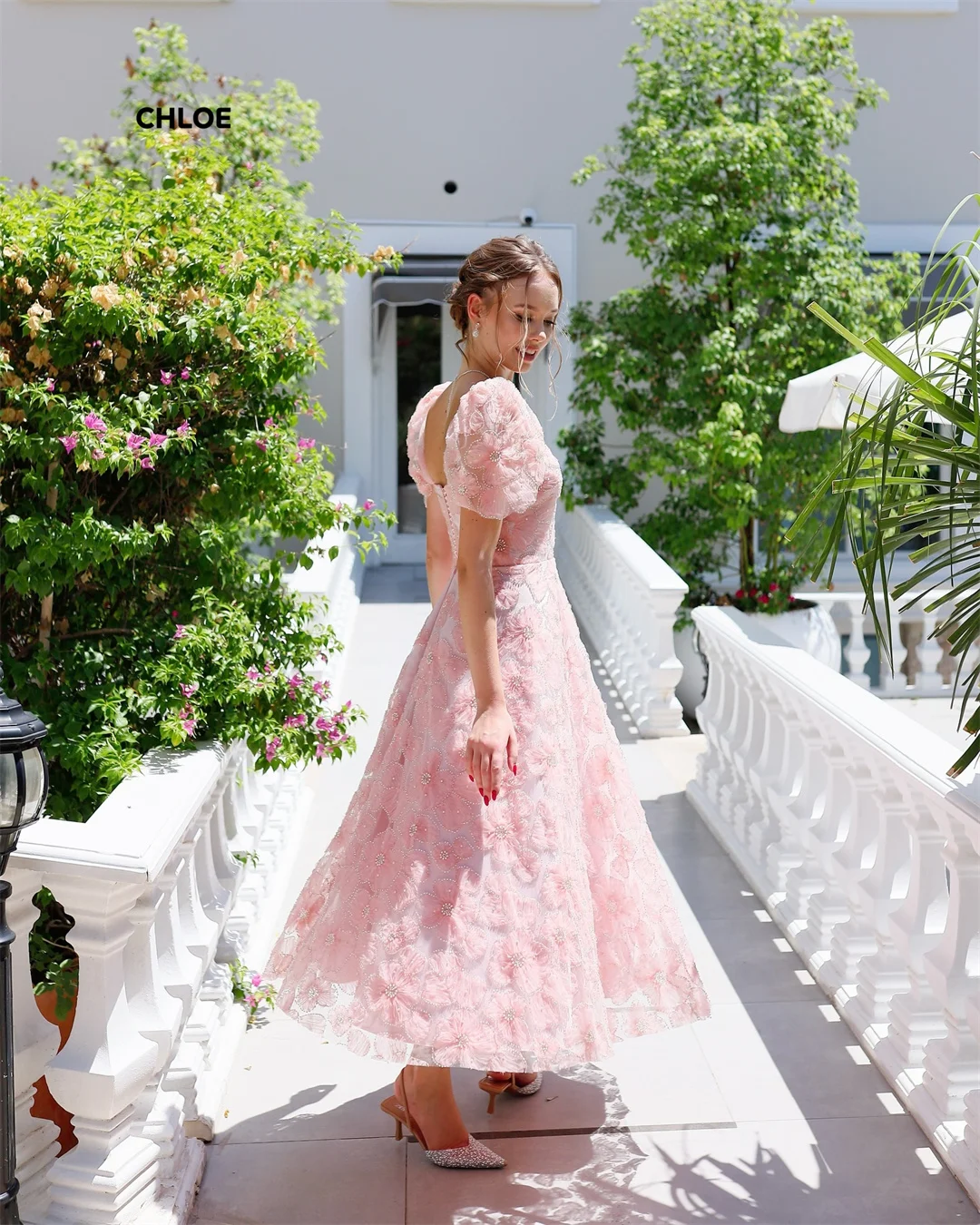 Linha uma elegante vestidos femininos para vestidos de festa de casamento para ocasiões especiais mangas curtas vestido de noite 2025 vestido de baile de luxo