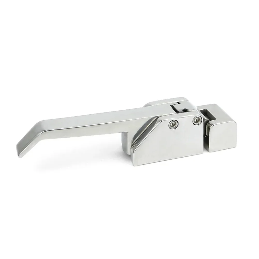 1pc Zinc Alloy Lever Compression Door Handle Lock For Industrial Baking Oven Insulated Box Cabinet Security Latch