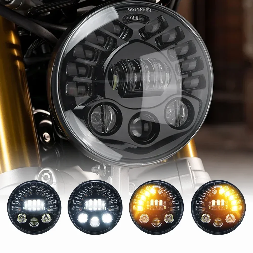 

For BMW R9T Headlight Assembly With Turn Signal & Adaptive Function For RNINET High Low Beam 2014-2022 Motorcycle Accessories