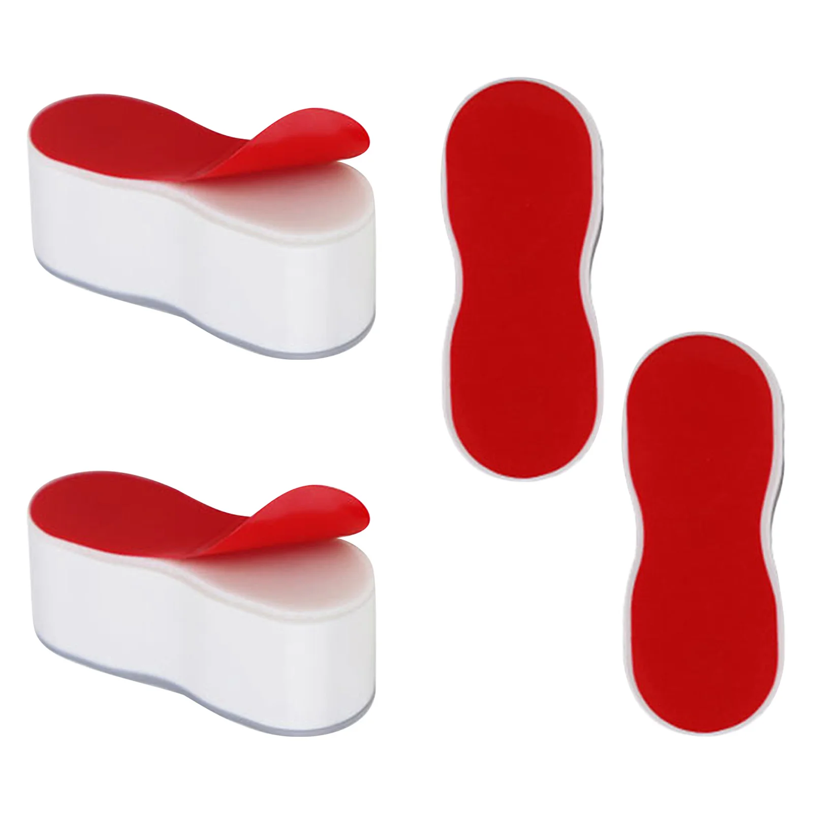 

4Pcs Toilet Seat Gasket Grey Premium Antislip Pads for Bathroom Comfortable Cushion Long-Lasting Reliable Performance