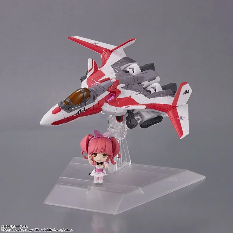 Bandai figura Macross Delta Anime s Tiny Session VF-31C Makina Nakajima colección modelo juguetes de acción para niños BB