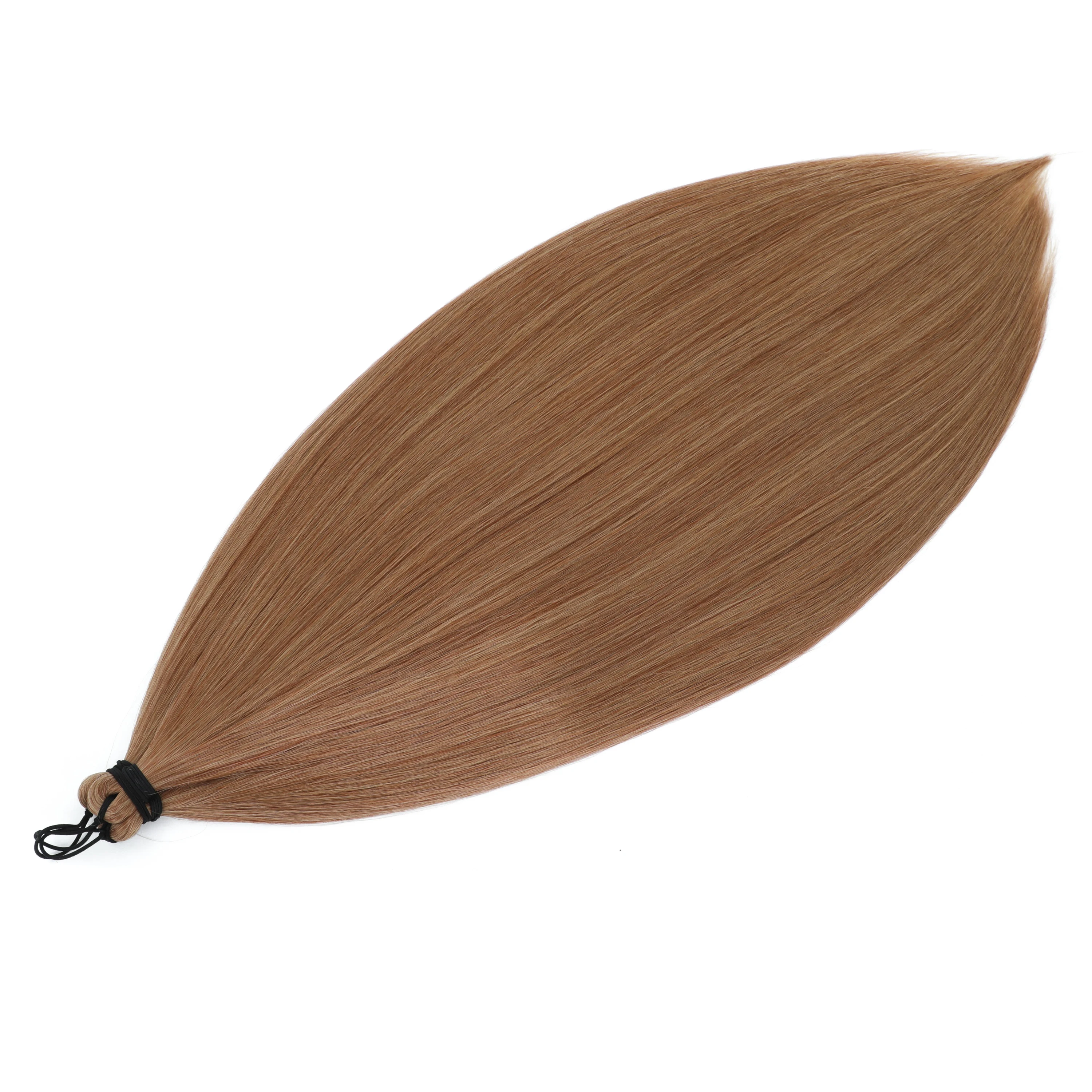 28 بوصة 3 قطعة ارييل مستقيم المهر الشعر حزم الكروشيه الضفائر الشعر جدائل شعر صناعية أومبير شقراء الكروشيه وصلات شعر #2