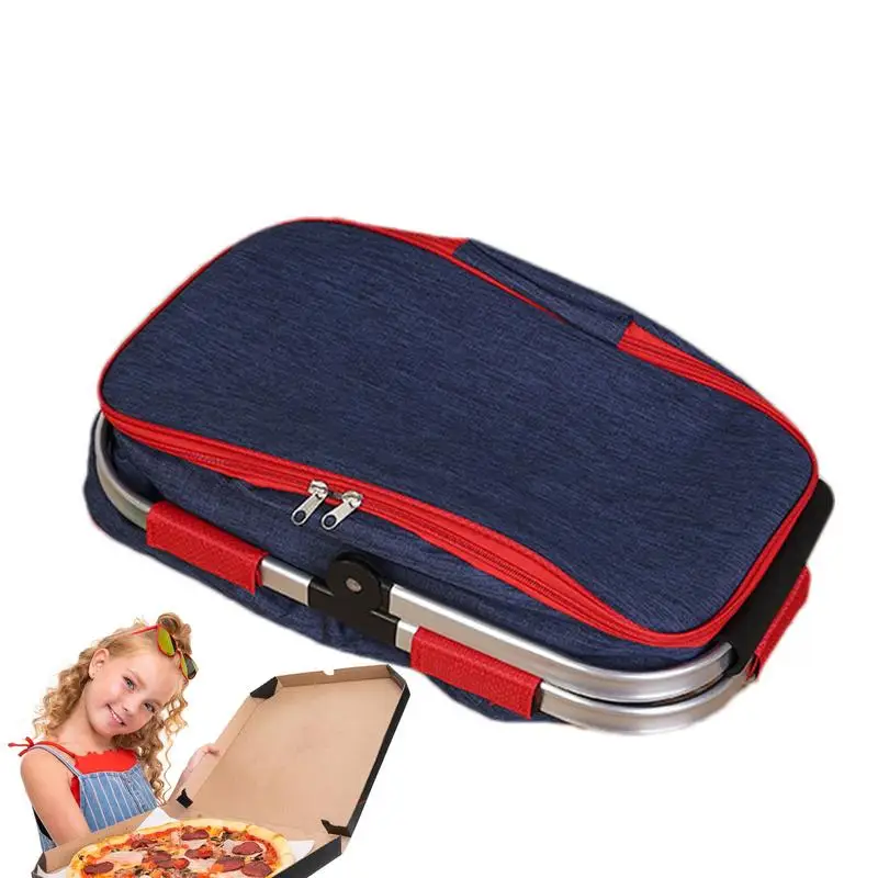 

Cooler Picnic Basket 30L Portable Beach Picnic Basket Folding Oxford Cloth Picnic Bag Camping Equipment for Camping Grocery Food
