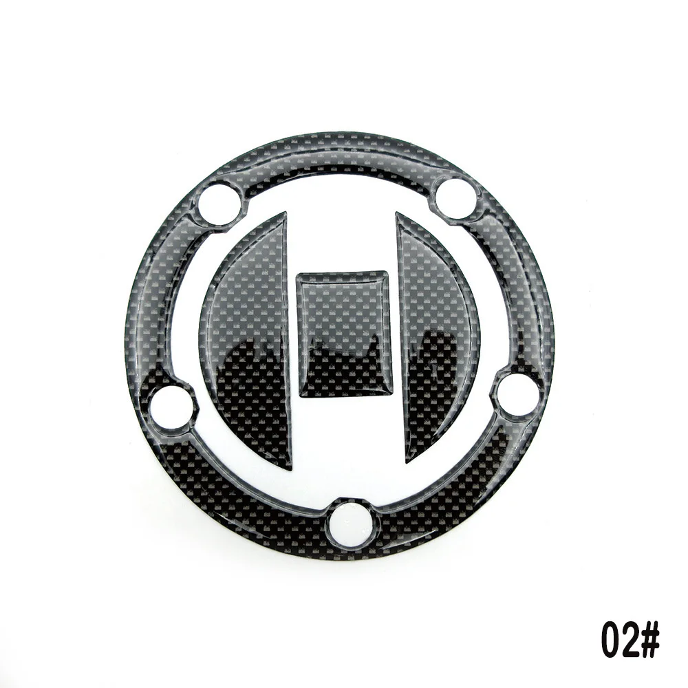 Carbon Fiber Kraftstoff Gas Öl Kappe Tank Pad Tankpad Schutz Aufkleber Für Motorrad Universal Für Honda Suzuki Kawasaki Für Yamaha