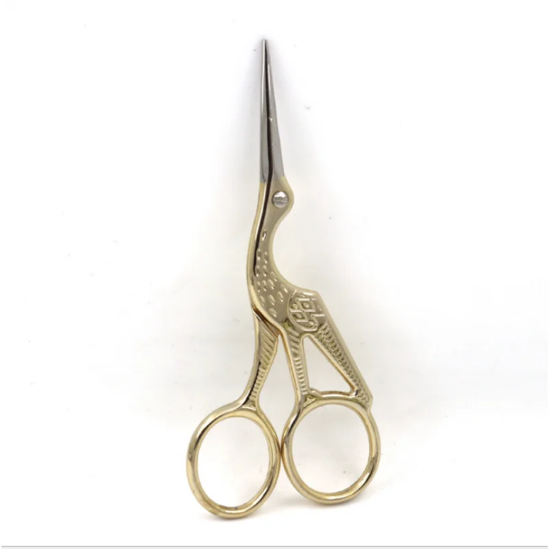 رافعة الفم مقص الرجعية عبر غرزة العتيقة الأسود Vintage مقص الخياطة الصغيرة لطيف الصيد موضوع قطع shبها بنفسك النسيج المقصات