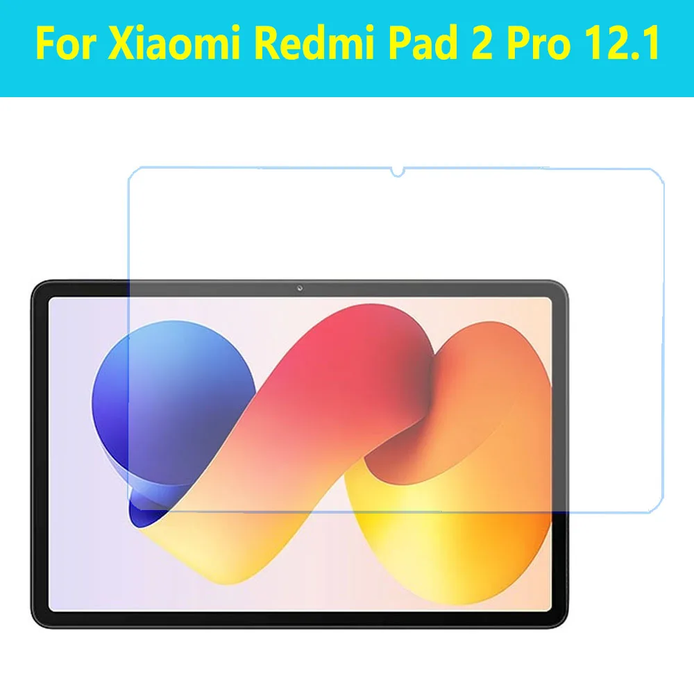 Für Redmi Pad 2 Pro 12,1 Zoll HD-Schutzfolie aus gehärtetem Glas Displayschutzfolie für Xiaomi Redmi Pad 2 Pro 12,1 Kratzfest.