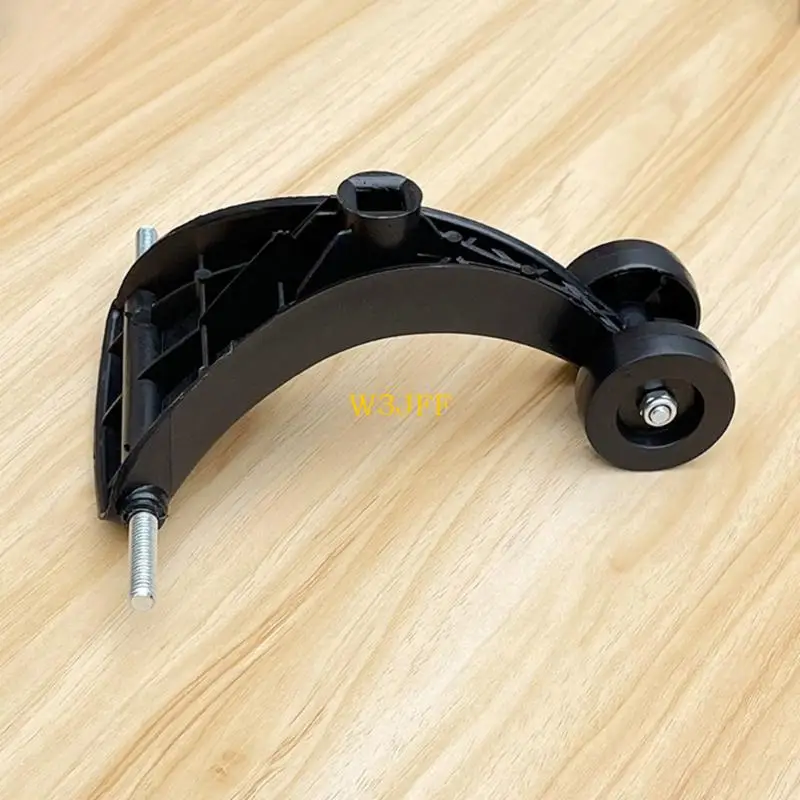 W3JF Quiet Front Triangle Wheel Replacements For Children Twist Car Easy Install 3pcs