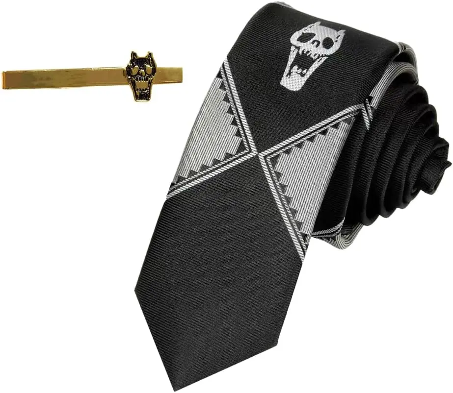 

Anime Tie with Zipper Clip - Unisex Cosplay Accessory