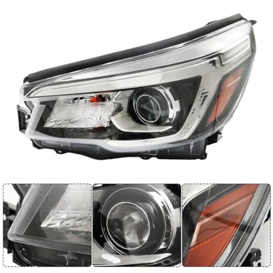 مجموعة مصابيح أمامية بديلة للمصابيح الأمامية اليسرى لعام 20192020 مع ترقية LED عالية الأداء من جانب السائق AFS مع تعزيز #2