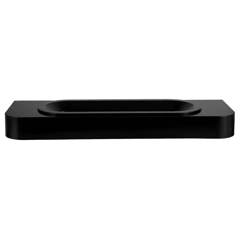 B82B-Plastic Adjustable Ice Cream Maker Feeding Box Accessory Sorbet Receiving Tray Machine Parts Holder For Cafeteria Hotel