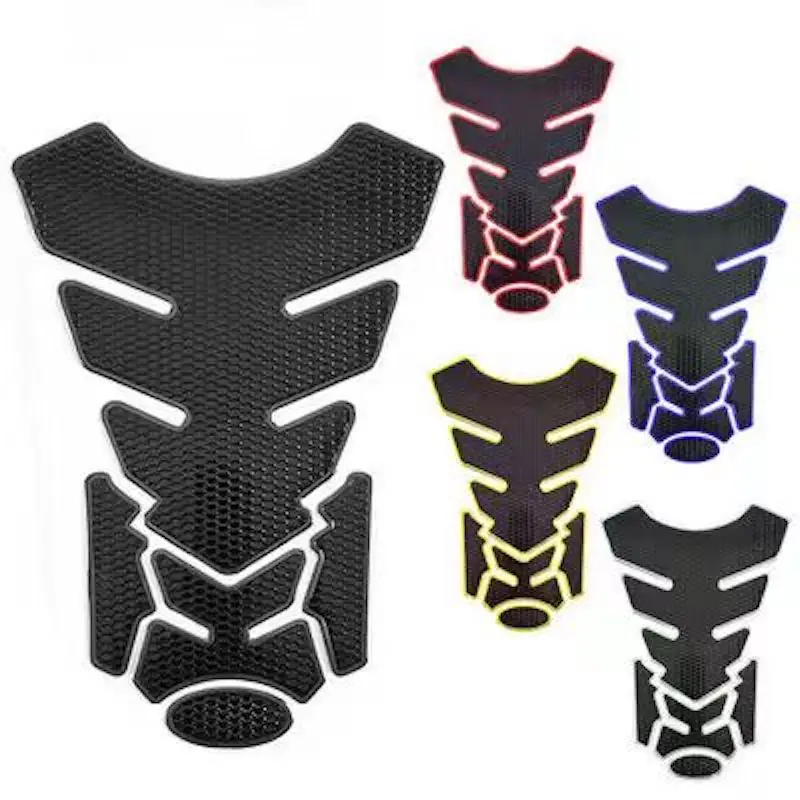 العالمي خزان الوقود ملصق للدراجات النارية خزان وسادة عظم السمك حصيرة النفط خزان الغاز حامي غطاء دراجة نارية ملصق الديكور