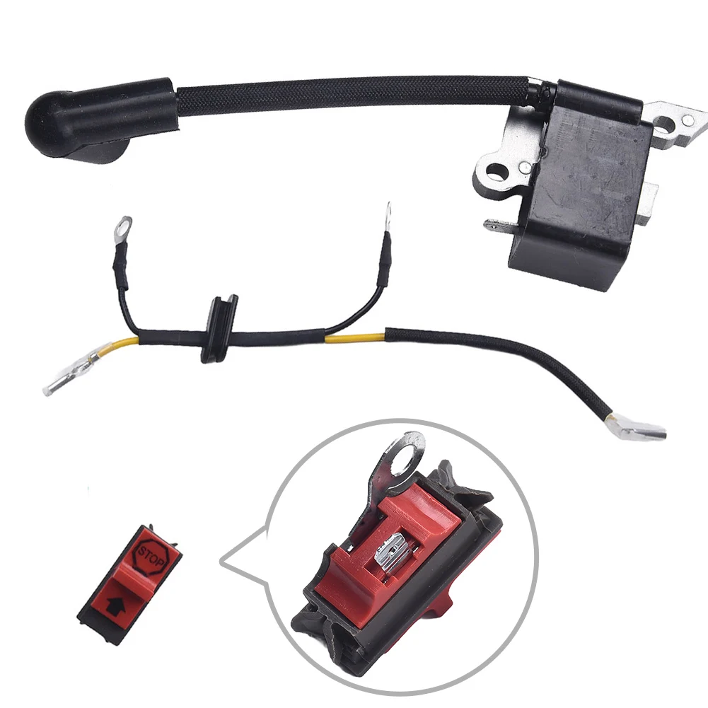 

Катушки зажигания для ремонта нескольких типов бензопил, таких как серия моделей от следующих диапазонов типа 134 242.