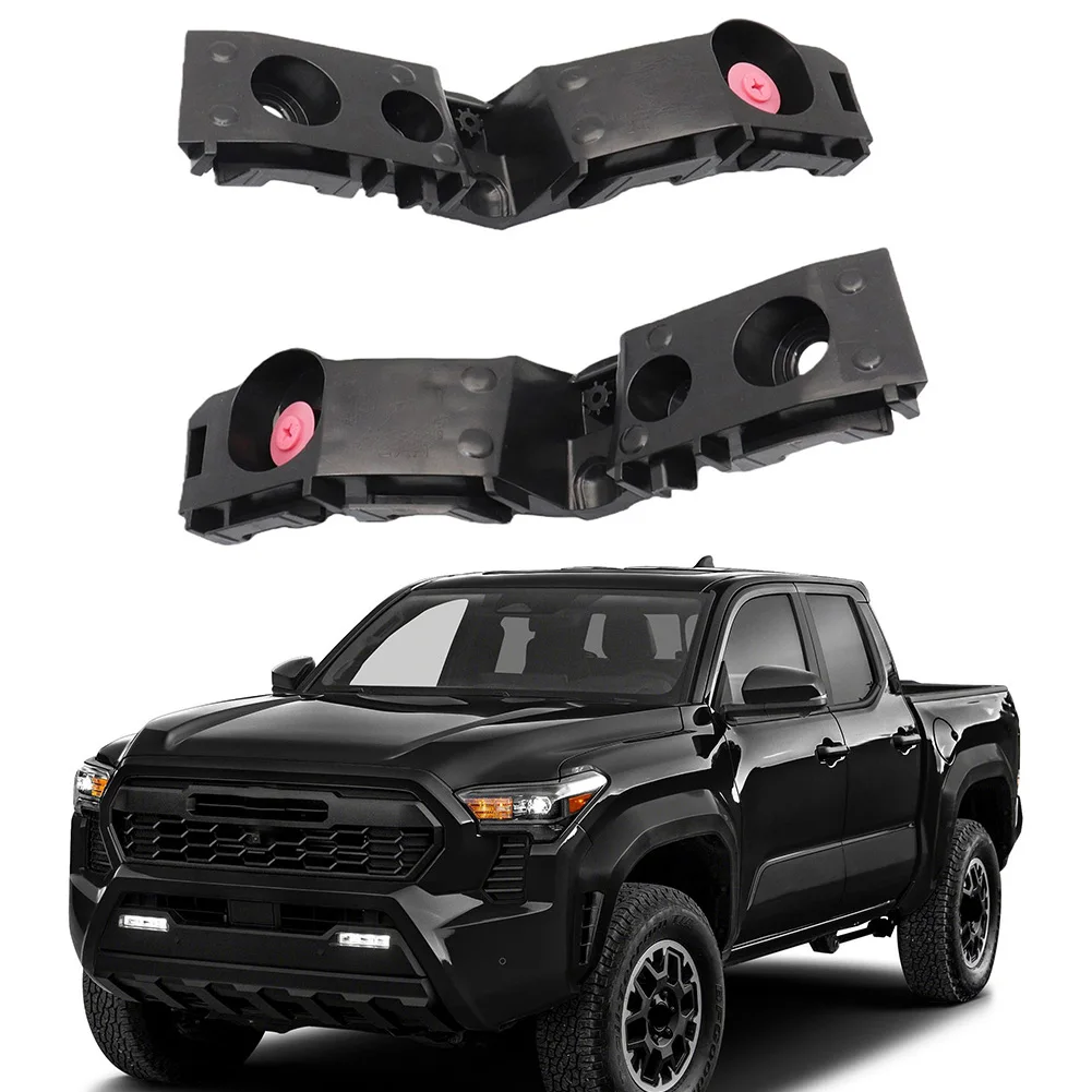 

LH RH Side Front Bumper Support Brackets Retainer For Toyota For Tacoma 2024 2025 2026 OEM Replace 52116 AK010 52115 AK010