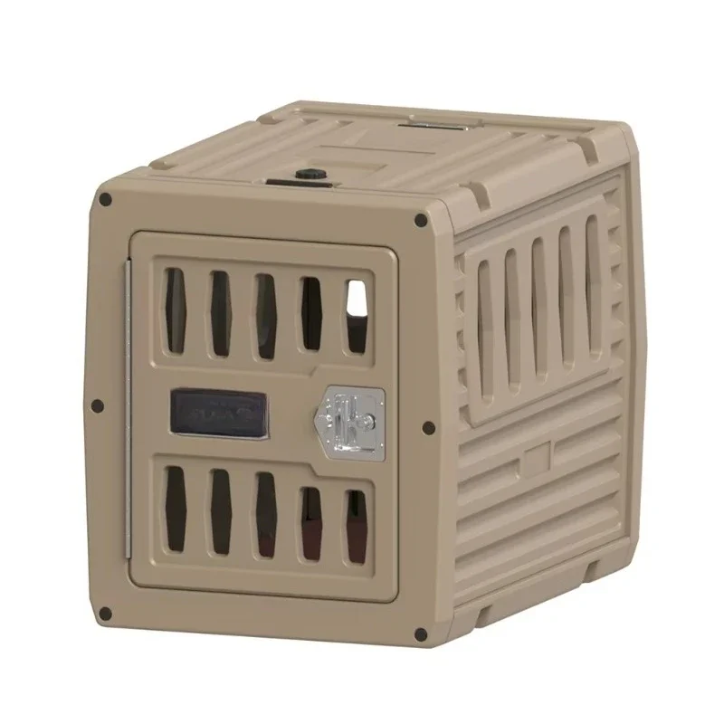 Plastic Car Transport Rotomolded Cage Portable Pet Travel Large Dog Consignment Box Kennel Cage Indoor