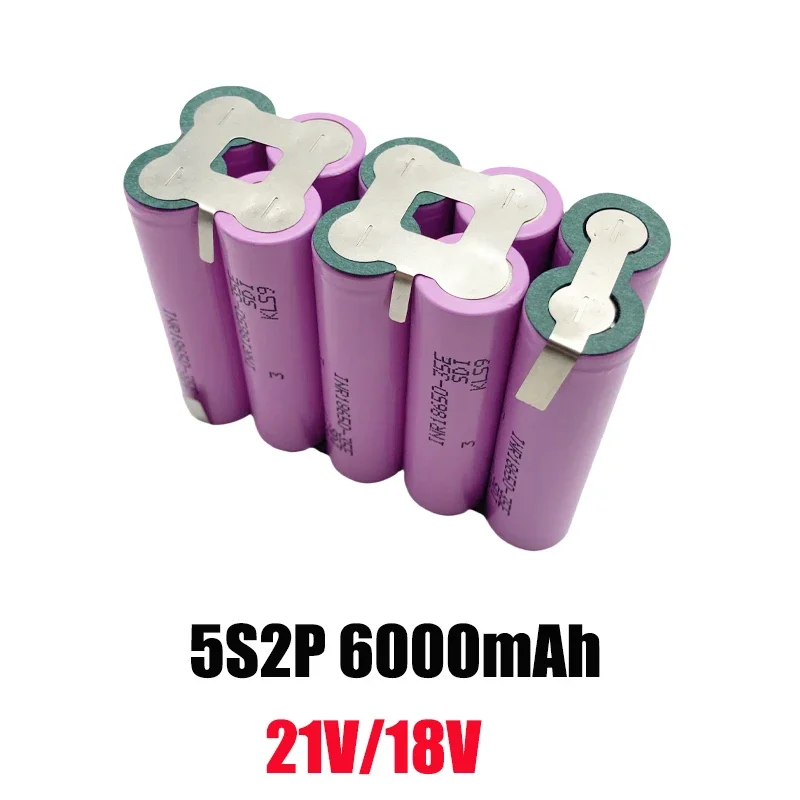 air transport 4S1P 5S1P 6S1 18650 3 6 9Ah 3.7V 8.4V 12.6V 16.8V 21V 18V 25.2V lithium battery Electric drill Tool battery cells