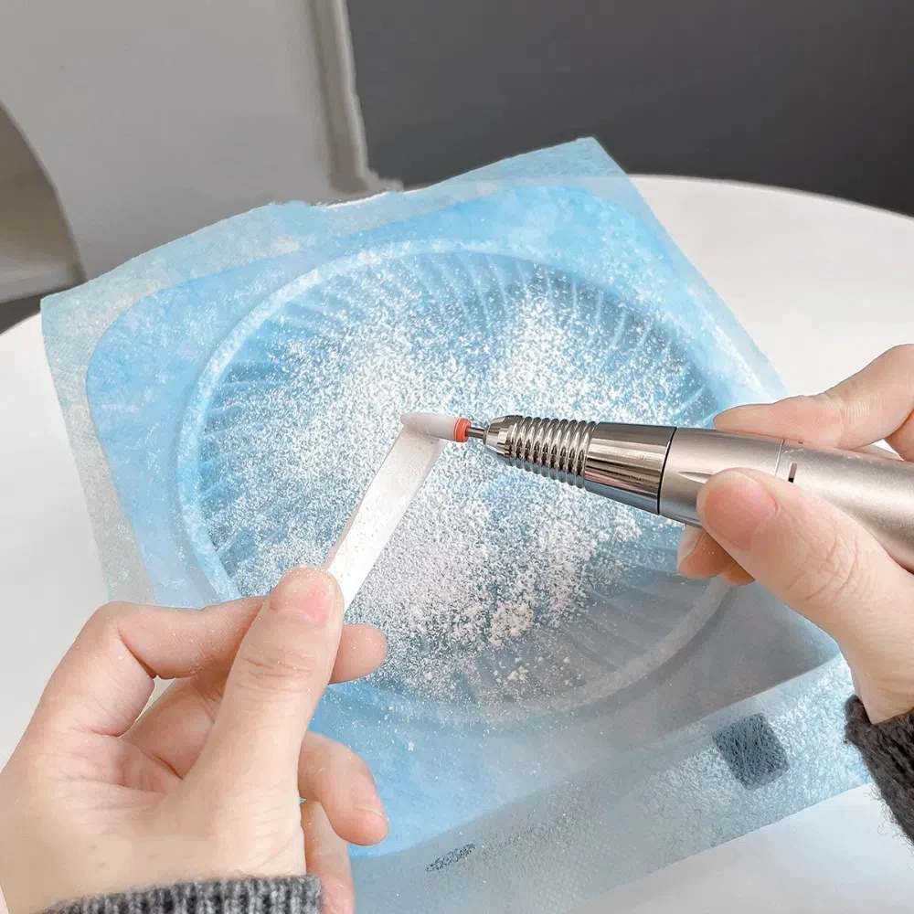 

200 шт. сменный пылесборник для ногтей, фильтровальная бумага, одноразовый USB-вакуумный фильтр для ногтей, хлопковый, без резки, пылезащитный