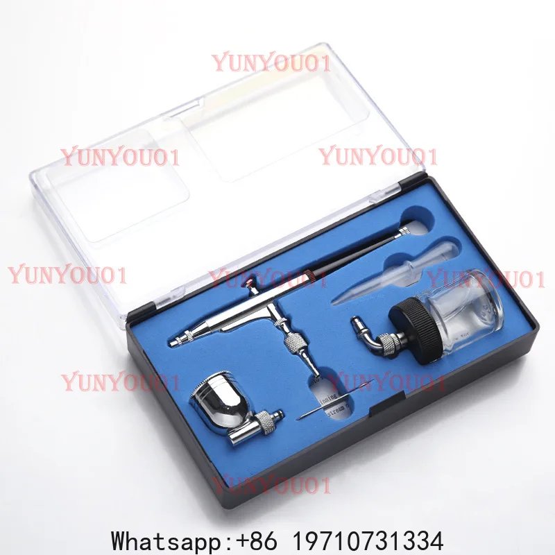 HD134 Side Kettle Gun Model Airbrush Air Pump/Mural Spray Gun/Model Coloring Spray Gun/Furniture Restoration