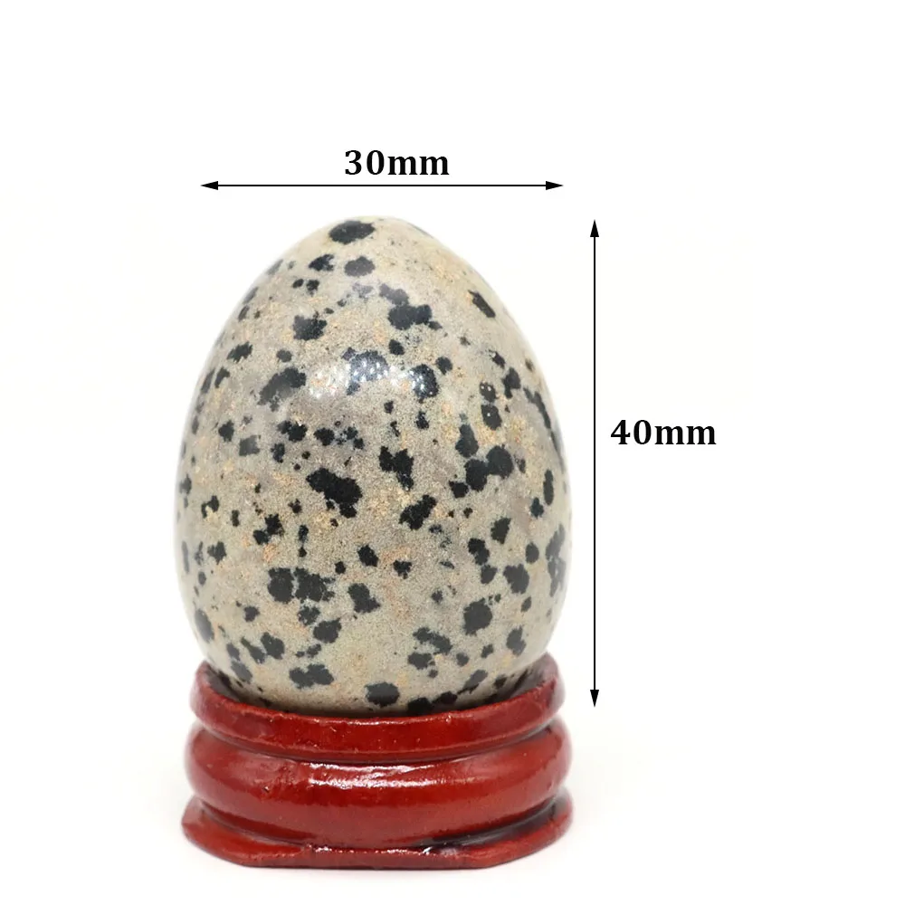 30x40mm Yoni Egg Natural Stone Amethyst Quartz Massage Gemstone Energy Mineral Specimen Reiki Healing Yoga Home Decoration Gift