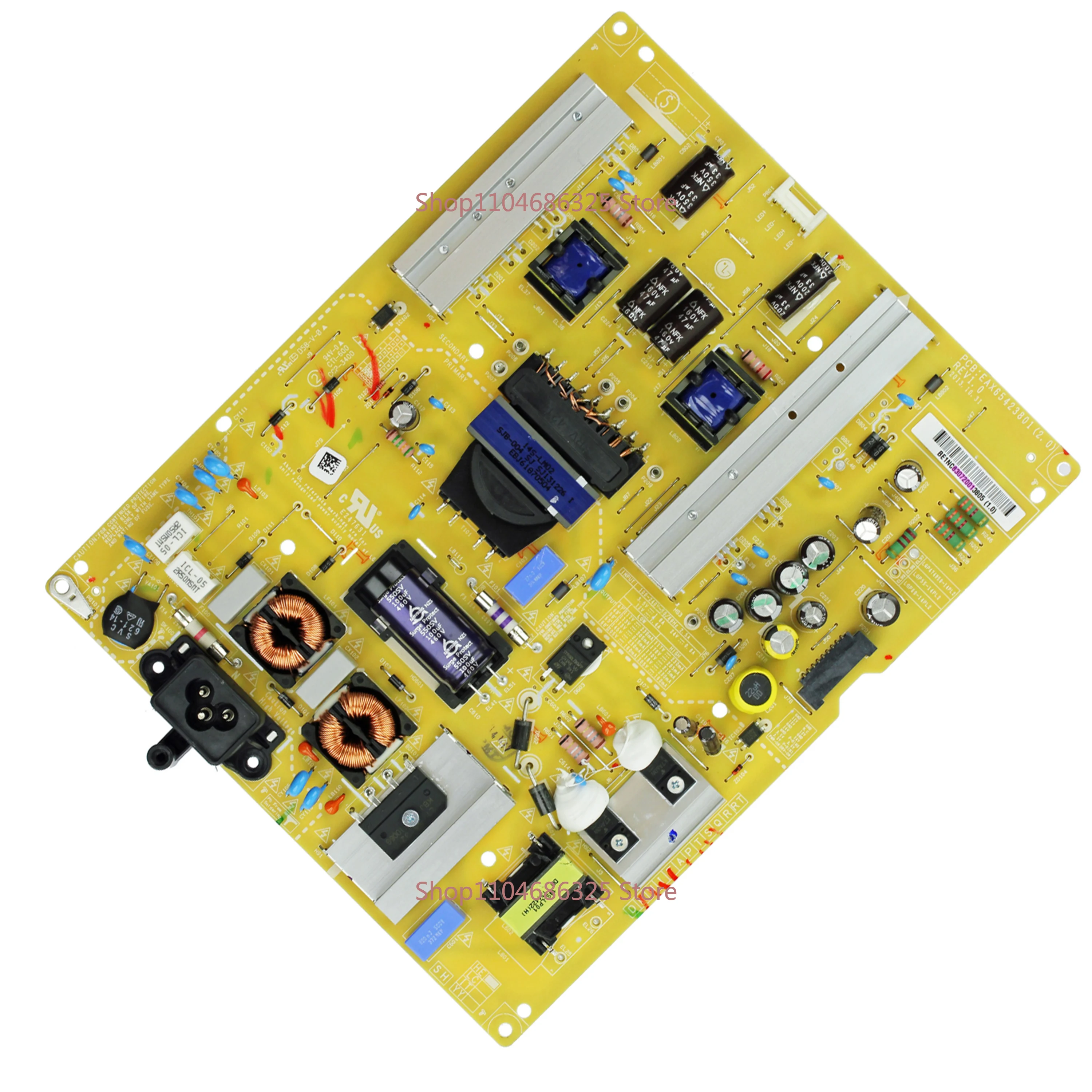 

Original EAY63072001 Power Supply Board is for 50LF6100 47LB5800-UG 50LB6500-UM 50LF6100-UA TV LGP474950-14PL2