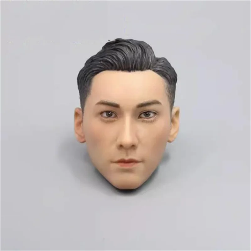 

1/6 Male Soldier Asian Modern Trendy Head Sculpture Model Toy Accessories In Stock