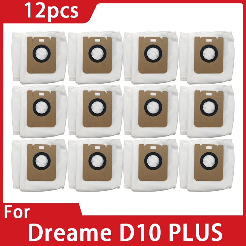 Dust Bag Dreame Bot D10 Plus Accessories RLS3D Robot Vacuum Cleaner Bags Dirty Bag Replacement Spare parts