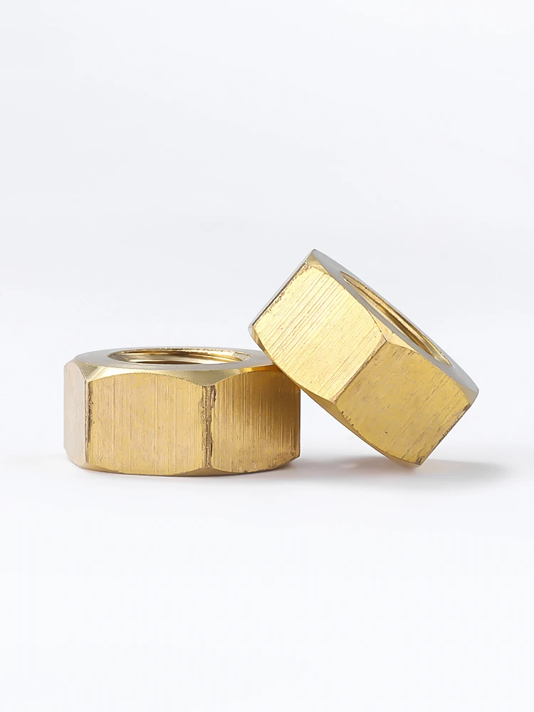 M1.4 M1.6 M2 M2.5 M3 M4 M5 M6 M8 M10 M12 M14 M16 M18 M20 M22 M24 Brass Nut Copper Hexagonal Nuts Brass Hex Nuts