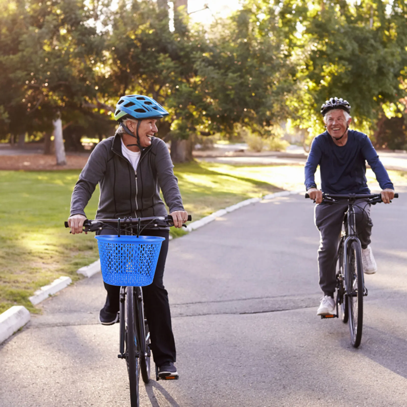 

Fast Release Mountain Bike Front Basket Plastic Durable Easy Install Cycling Storage Organizer Bike Basket Bicycles Fittings