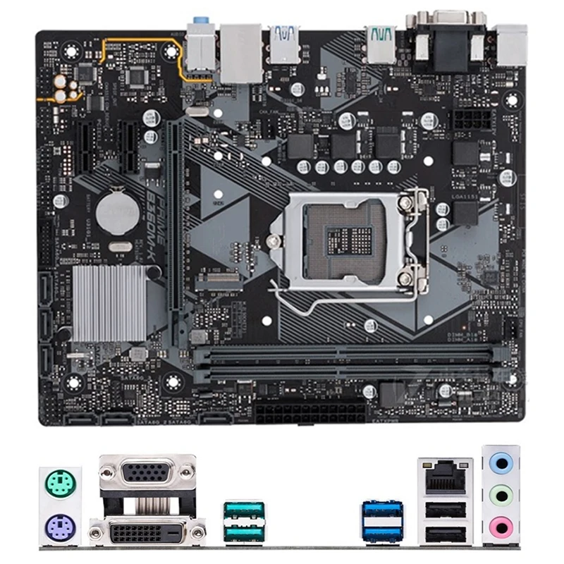 For Intel B360 PRIME B360M-K motherboard Used original LGA1151 LGA 1151 DDR4 32GB USB2.0 USB3.0 SATA3 Desktop Mainboard