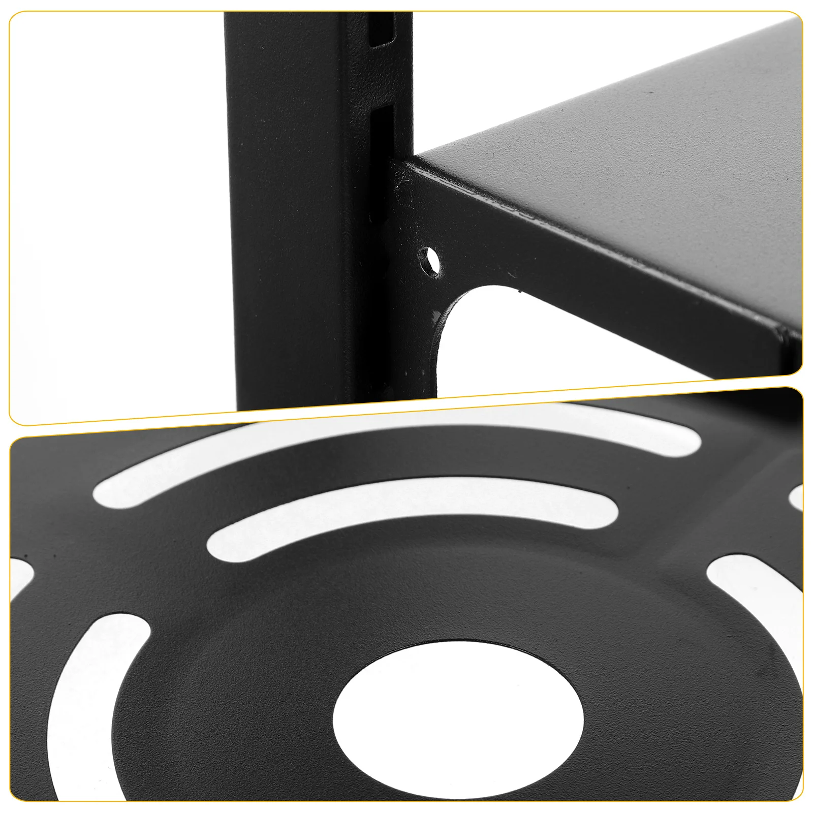 

3-Tier Adjustable Pot and Pan Organizer Premium Carbon Steel Countertop Rack Multi-Layer Kitchen Storage Rack for Pots Baking