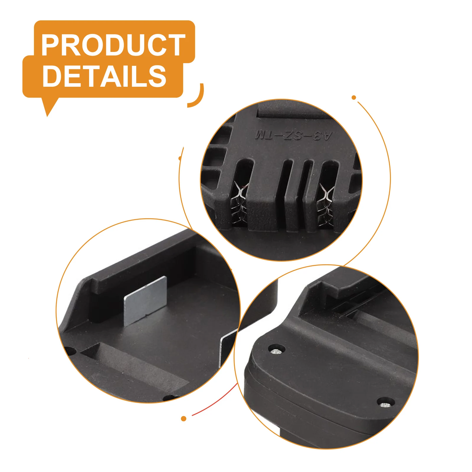 

Battery Converter Adapter 2 pcs for Dayi Tools Supporting A3/2106 Battery to 18V Machine Conversion for Efficient Use