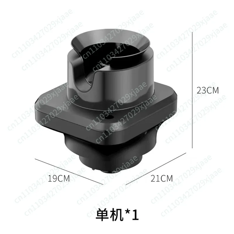 Electric Automatic Cleaner For Espresso Machine Handle Coffee Grounds Cleaning Machine With Brush Spin Cleaner