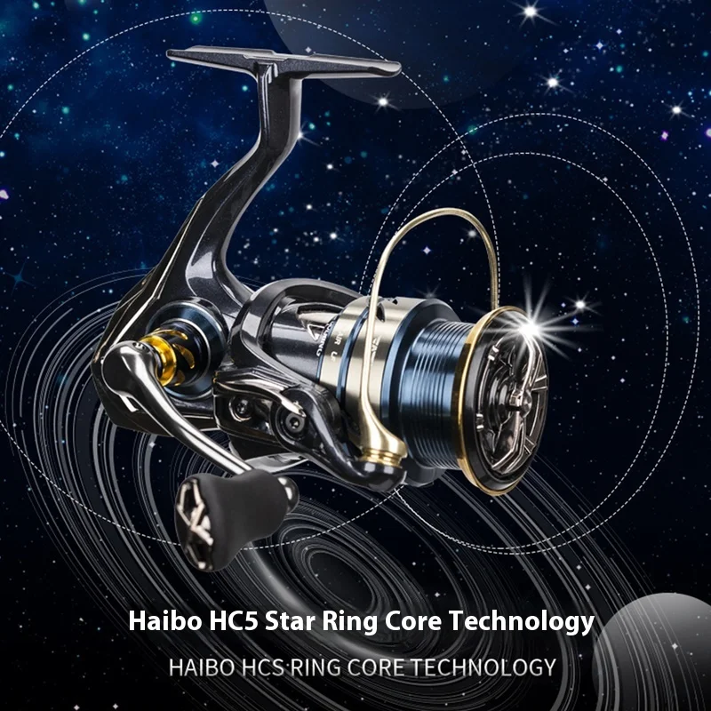 Haibo Arise 5.2 – Carrete de spinning ligero para agua salada y dulce
