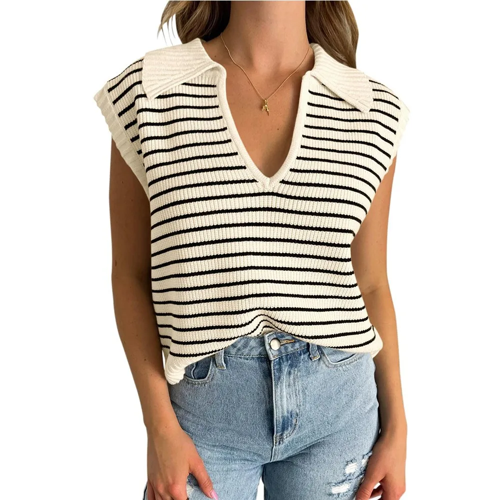 Women's Summer T-shirt Blouse V Neck Short Sleeve Knit Blouses Pink Cropped Raglan Sleeve Top Green French Style Casual Tunic view 4