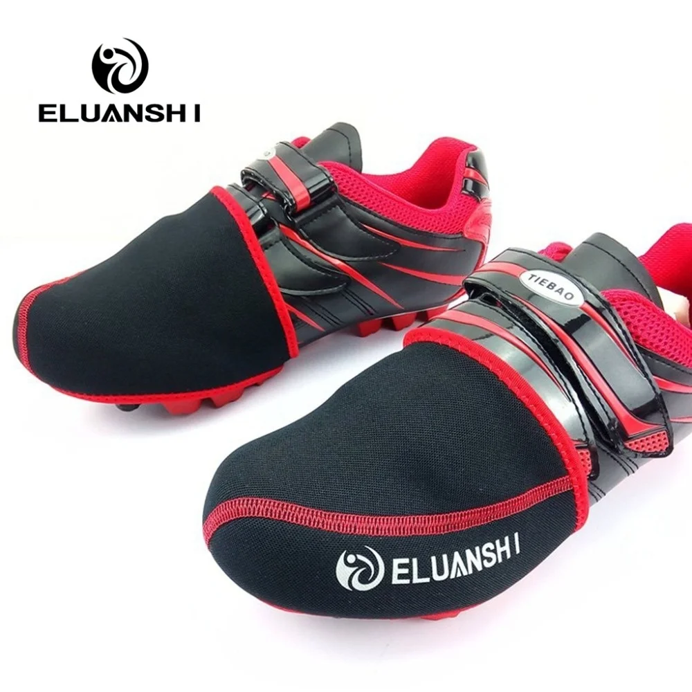 2021 wear-resisting Warm waterproof Cycling shoes cover bicycle neoprene black